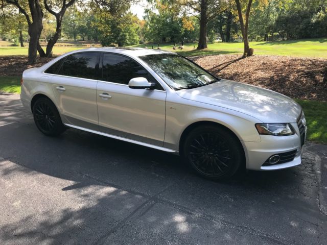 2012 Audi A4 (Silver/Black)