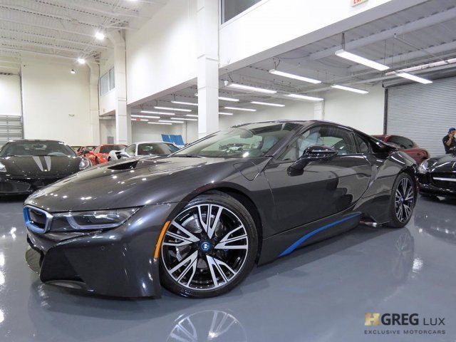 2015 BMW i8 (Blue/Gray)