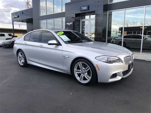 2011 BMW 5-Series (Silver/Black Nappa Leather)