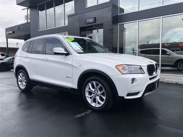 2013 BMW X3 (Alpine White/Black)