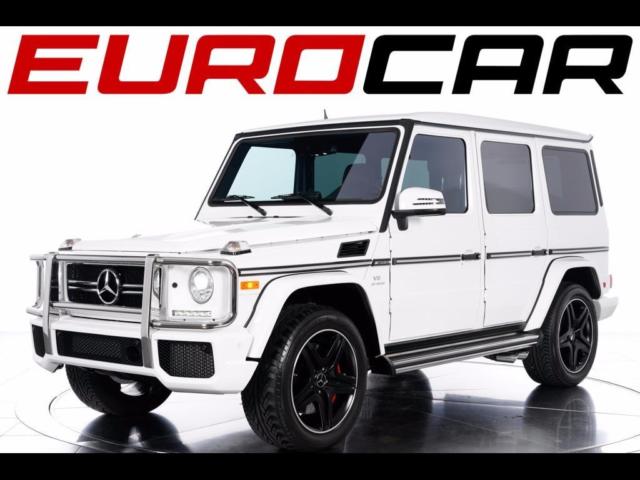 2015 Mercedes-Benz G-Class (White/Red)