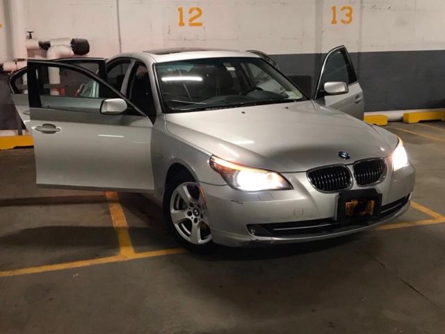 2008 BMW 5-Series (Silver/Black)