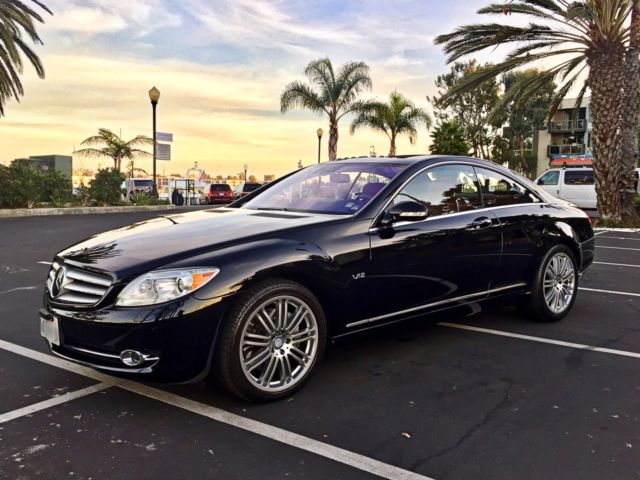 2008 Mercedes-Benz CL-Class (Black/Brown)