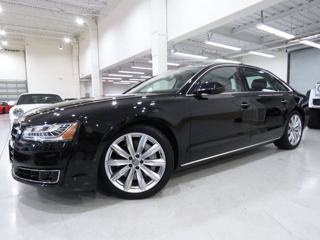 2016 Audi A8 (Black/Brown)