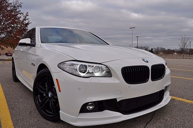 2015 BMW 5-Series (ALPINE WHITE/IVORY WHITE)