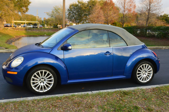 2007 Volkswagen Beetle - Classic (Blue/Gray)