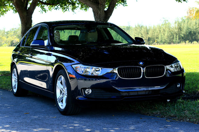 2014 BMW 3-Series (Blue/Tan)