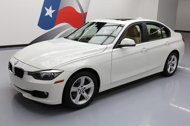 2015 BMW 3-Series (White/Tan)