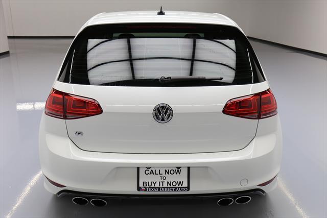 2016 Volkswagen Golf R (White/Black)