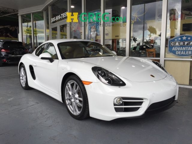 2014 Porsche Cayman (White/--)