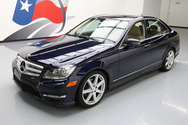 2013 Mercedes-Benz C-Class (Blue/Tan)