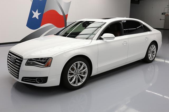 2012 Audi A8 (White/Brown)