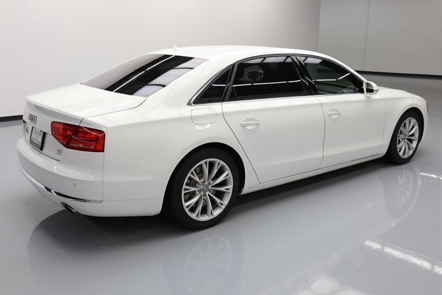 2012 Audi A8 (White/Brown)
