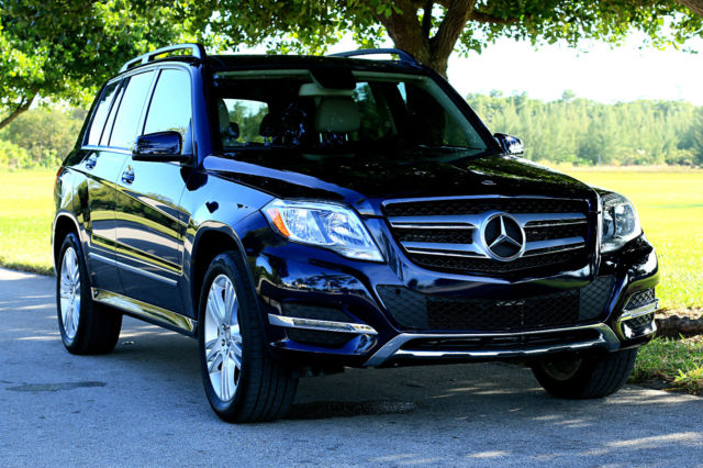 2015 Mercedes-Benz GLK-Class (Blue/Tan)