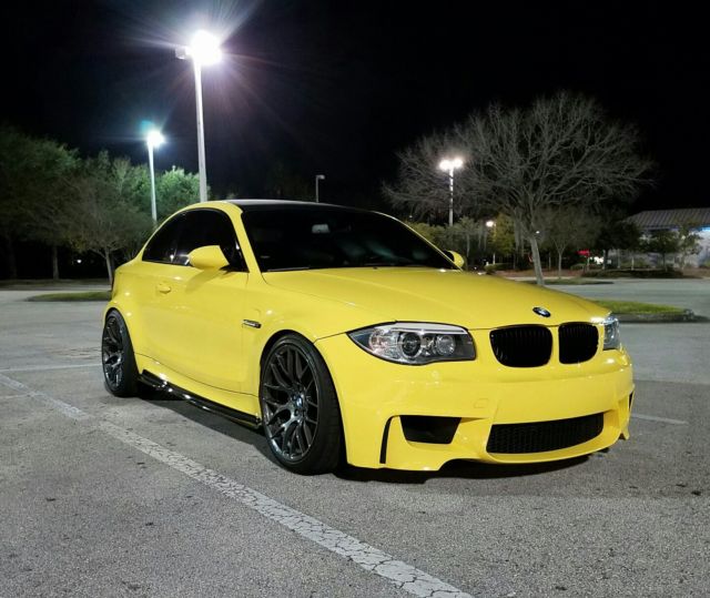 2011 BMW 1-Series (DAKAR YELLOW/Black)