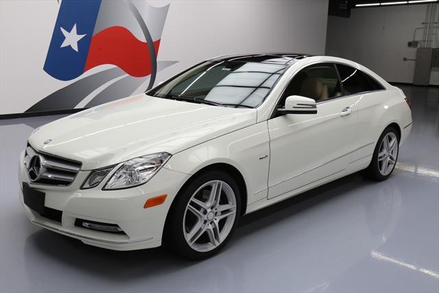 2012 Mercedes-Benz E-Class (White/Tan)