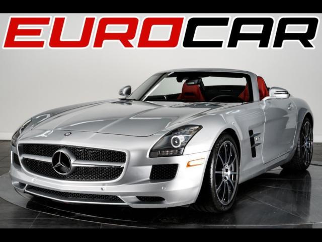 2012 Mercedes-Benz SLS AMG (Silver/Red)