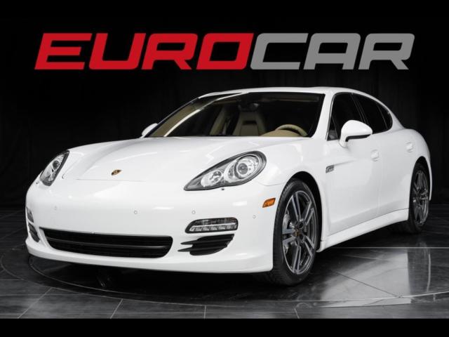 2012 Porsche Panamera (White/Tan)