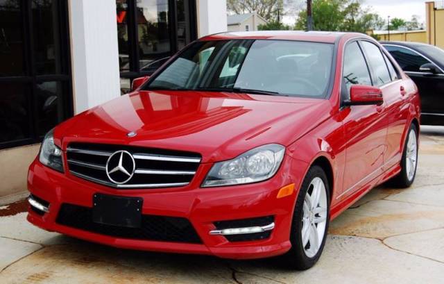 2014 Mercedes-Benz C-Class (Red/Black)