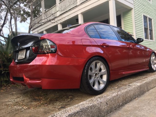 2007 BMW 3-Series (Red/Tan)