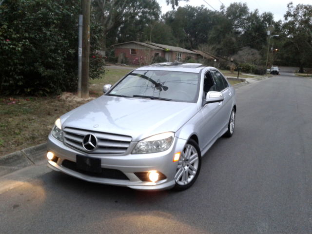 2008 Mercedes-Benz C-Class (Silver/Black)