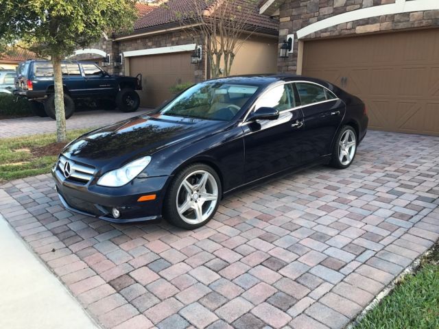 2011 Mercedes-Benz CLS-Class (Blue/Tan)