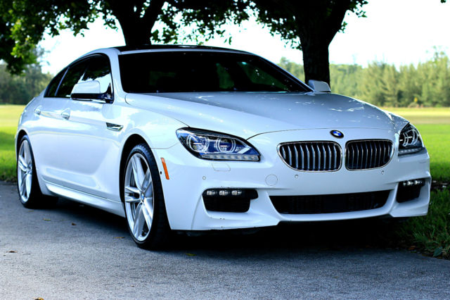 2015 BMW 6-Series (White/Brown)