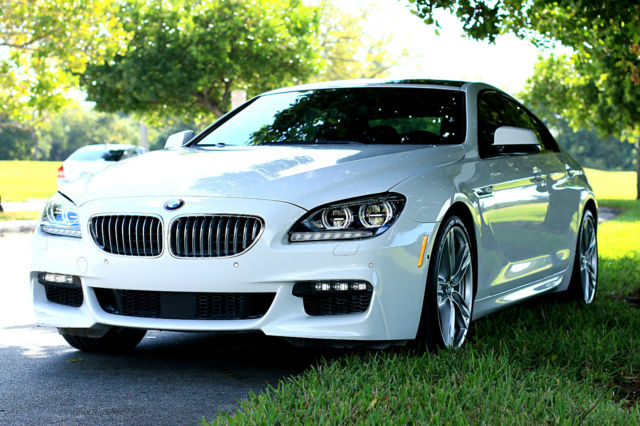 2015 BMW 6-Series (White/Brown)