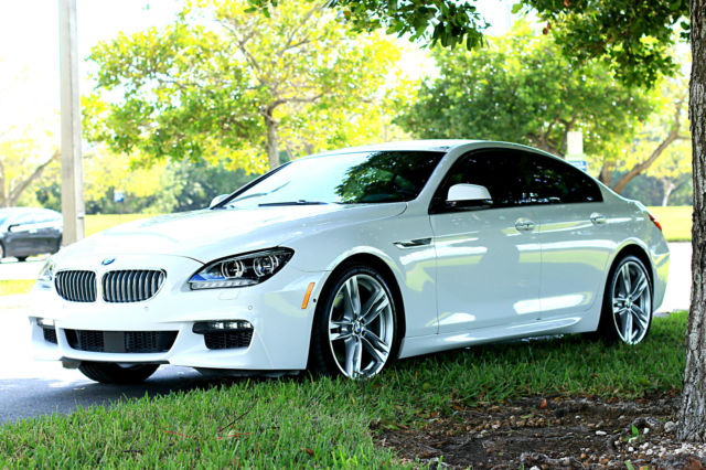2015 BMW 6-Series (White/Brown)