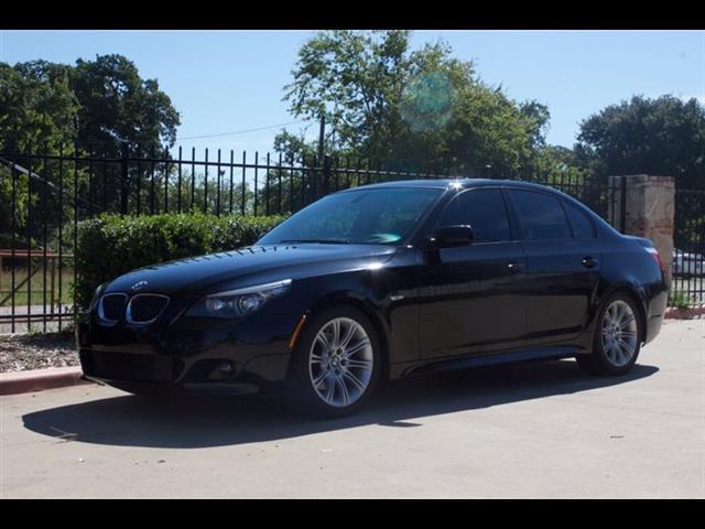 2009 BMW 5-Series (Black/Black)