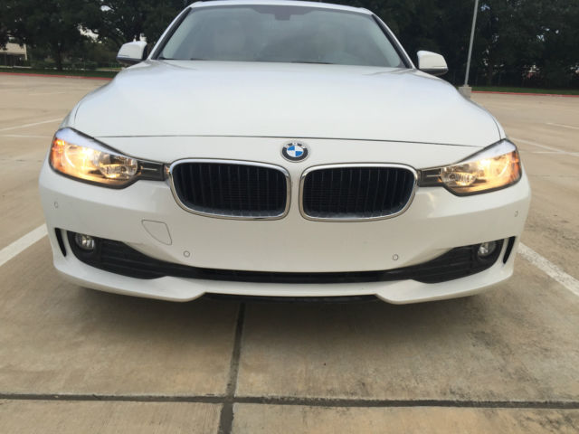 2014 BMW 3-Series (White/Beige)
