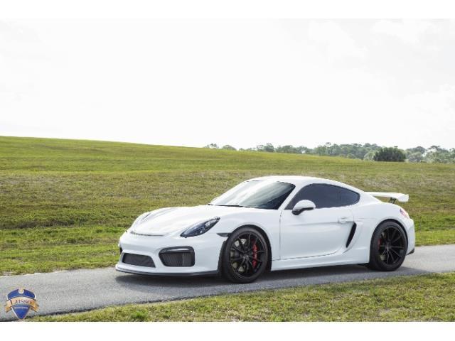 2016 Porsche Cayman (White/Black)