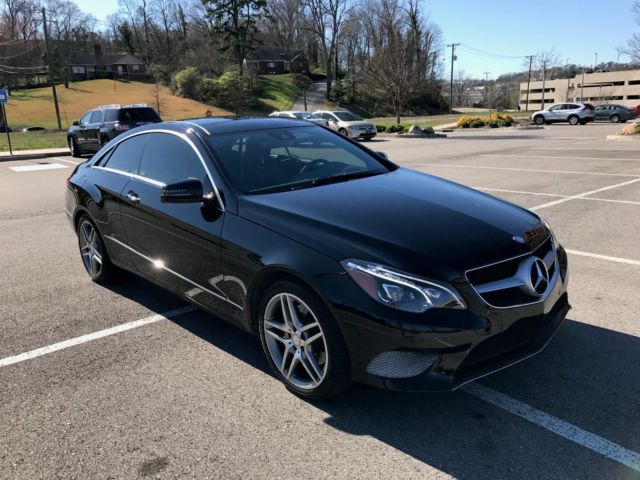 2014 Mercedes-Benz E-Class (Black/Brown)