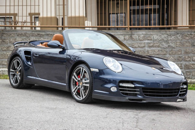 2010 Porsche 911 (Dark Blue Metallic/Natural Brown)