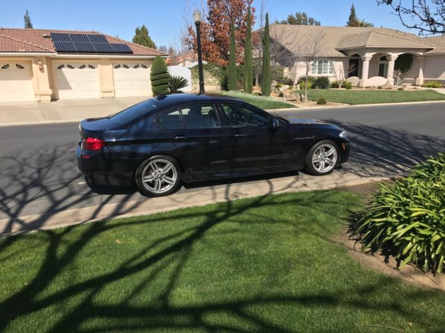 2012 BMW 5-Series (Carbon Black/Black)