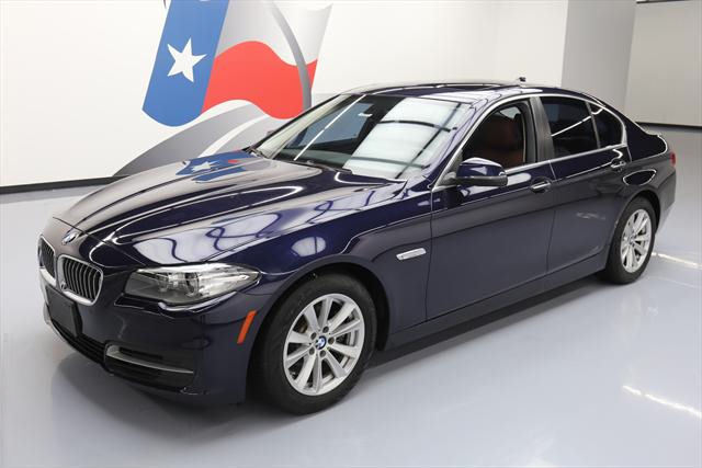 2014 BMW 5-Series (Blue/Brown)