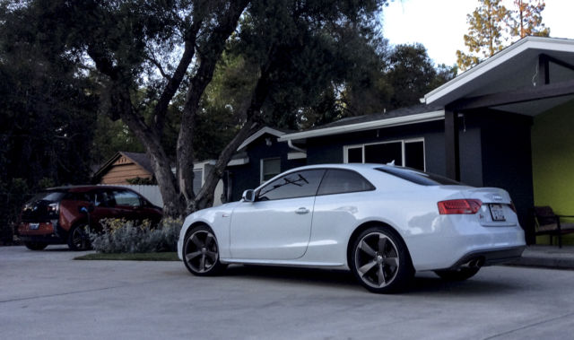 2014 Audi S5 (White/Black)