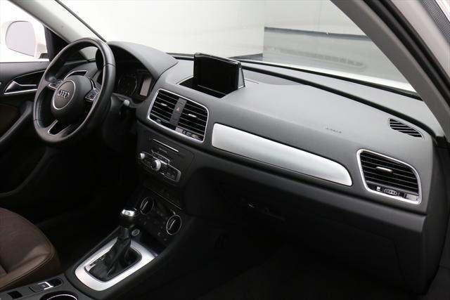 2016 Audi Q3 (White/Brown)