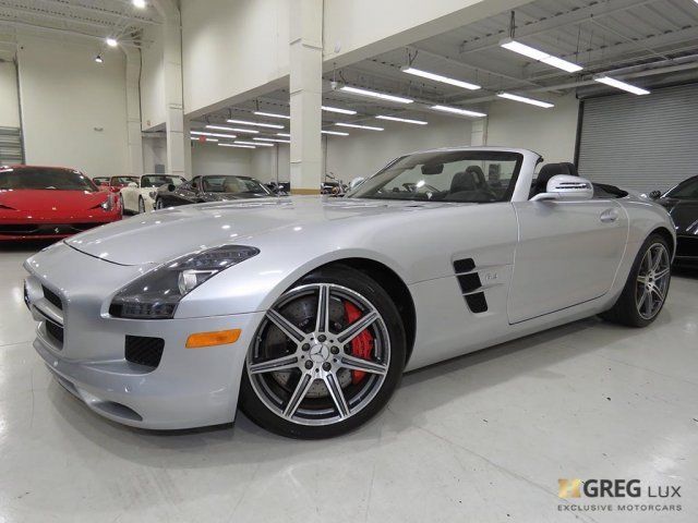 2012 Mercedes-Benz SLS AMG (Gray/Black)