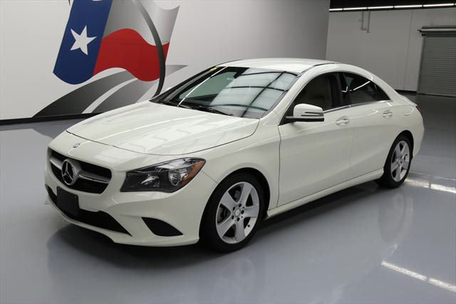 2016 Mercedes-Benz CLA-Class (White/Tan)