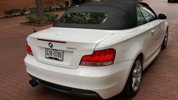 2008 BMW 1-Series (White/Tan)
