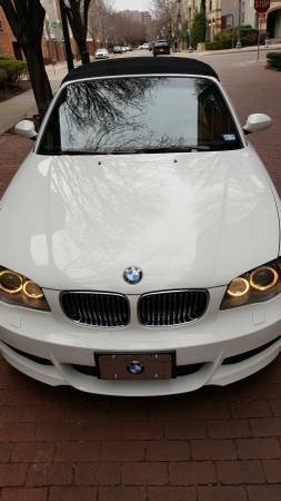 2008 BMW 1-Series (White/Tan)