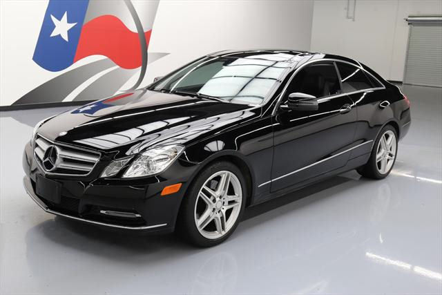 2013 Mercedes-Benz E-Class (Black/Black)