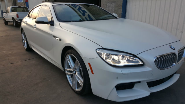 2016 BMW 6-Series (Black/Black)