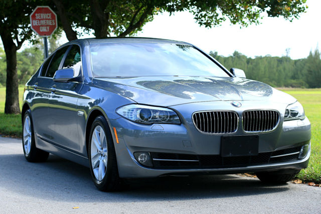 2013 BMW 5-Series (Gray/Black)