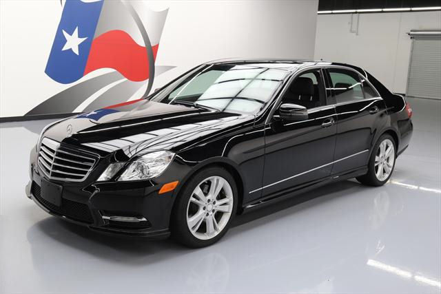 2013 Mercedes-Benz E-Class (Black/Black)