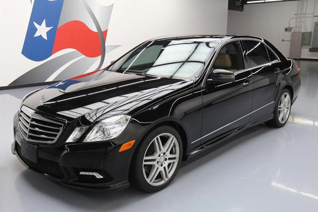 2011 Mercedes-Benz E-Class (Black/Tan)