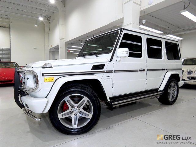 2011 Mercedes-Benz G-Class (White/Black)