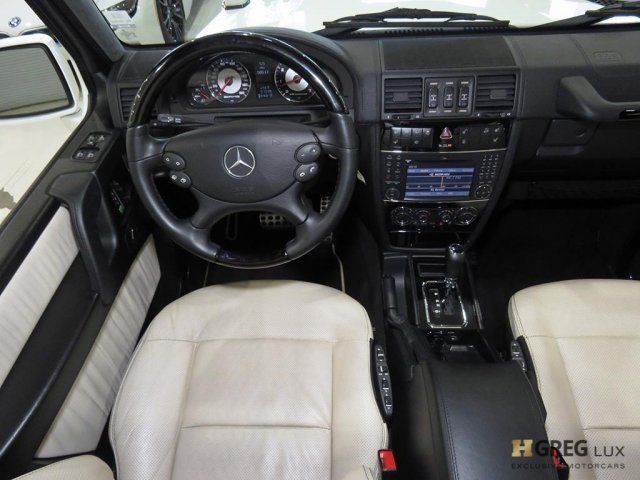 2011 Mercedes-Benz G-Class (White/Black)