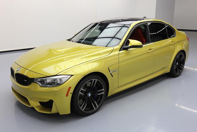 2016 BMW M3 (Yellow/Red)